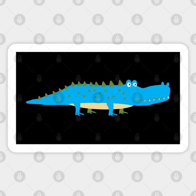 Crocodile Sticker by Dojaja